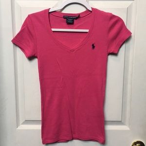 Ralph Lauren Sport v neck t shirt